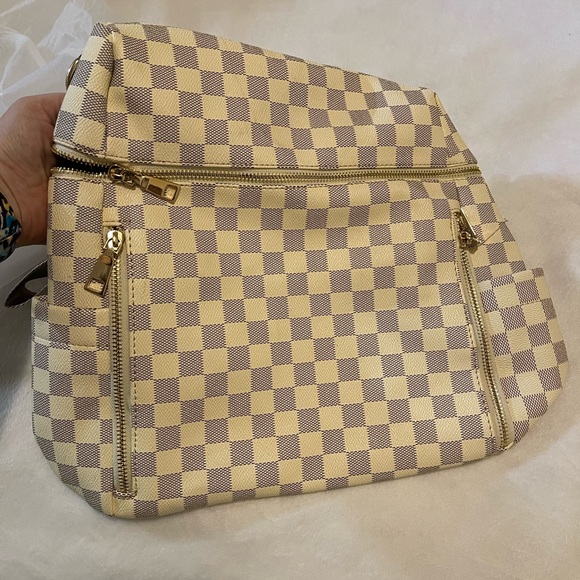 Handbags - Boutique checkered backpack